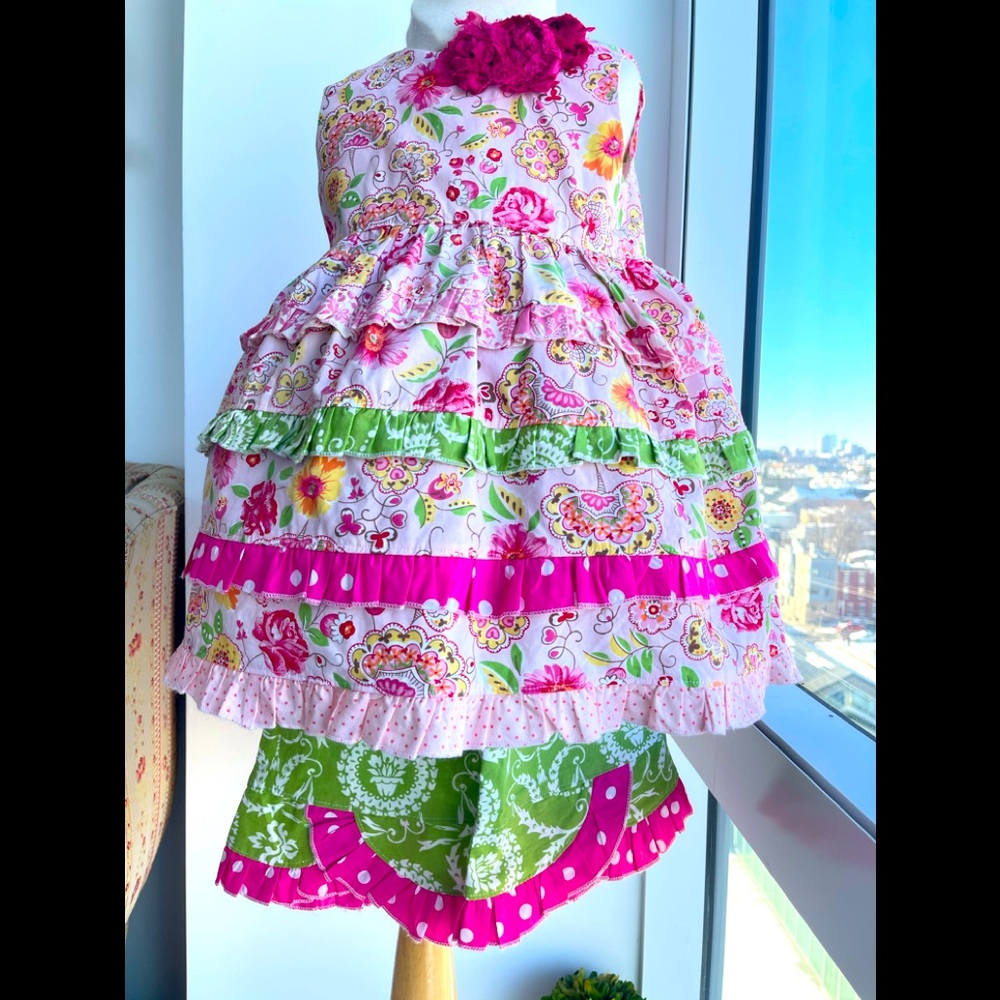 Boutique Little Treasure “Among The Flowers” set